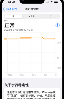 隆林iPhone手机维修如何在iPhone开启'步行稳定性通知'