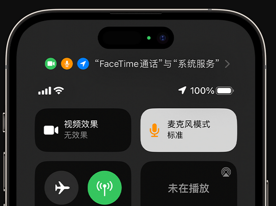 隆林苹果授权维修网点分享iPhone在通话时让你的声音更清晰 