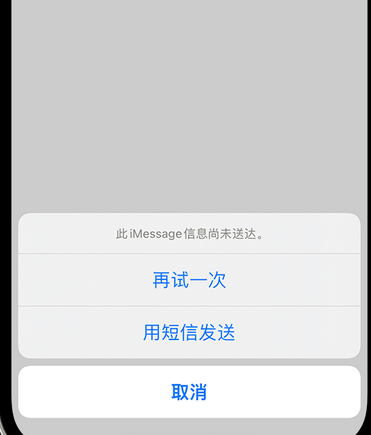 隆林apple维修iPhone上无法正常发送iMessage信息