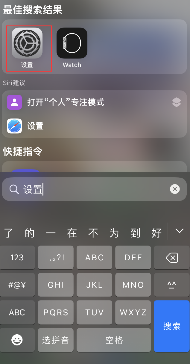 隆林苹果手机维修分享：iPhone 找不到“设置”或“App Store”怎么办？ 