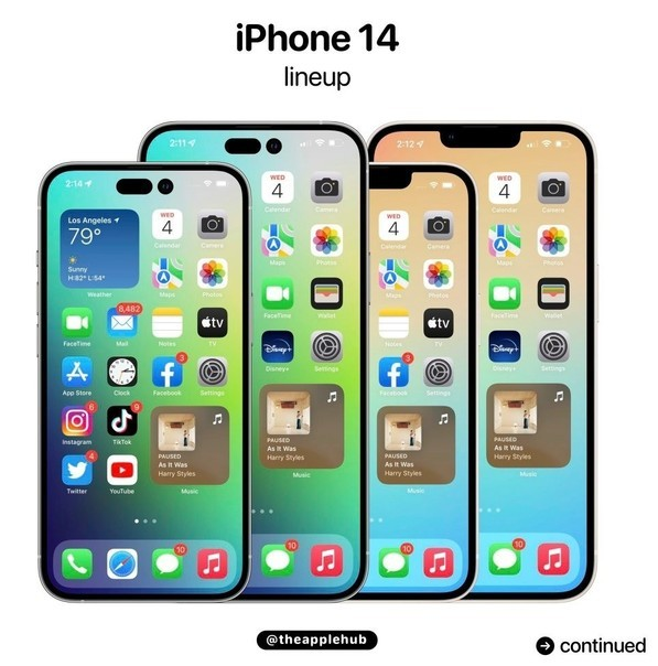 隆林苹果14维修分享iPhone 14全家福 