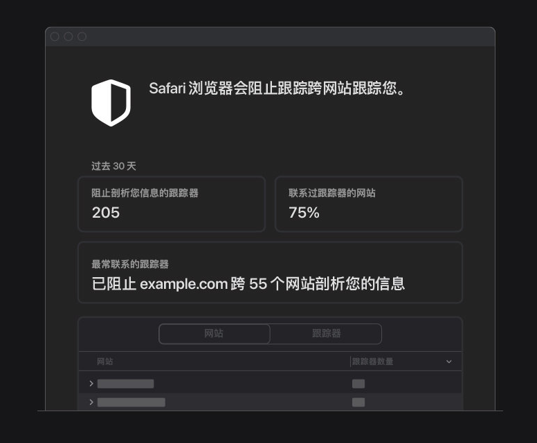 隆林苹果手机维修分享如何在 Safari 浏览器中查看和打开隐私报告 